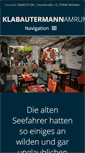 Mobile Screenshot of klabautermann-amrum.de